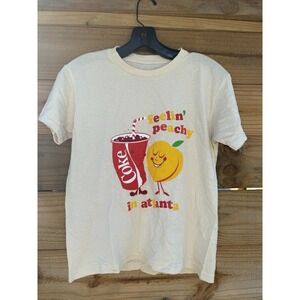 Coca-Cola Tshirt Atlanta Size Youth Small Feelin' Peachy In Atlanta Coke Merch
